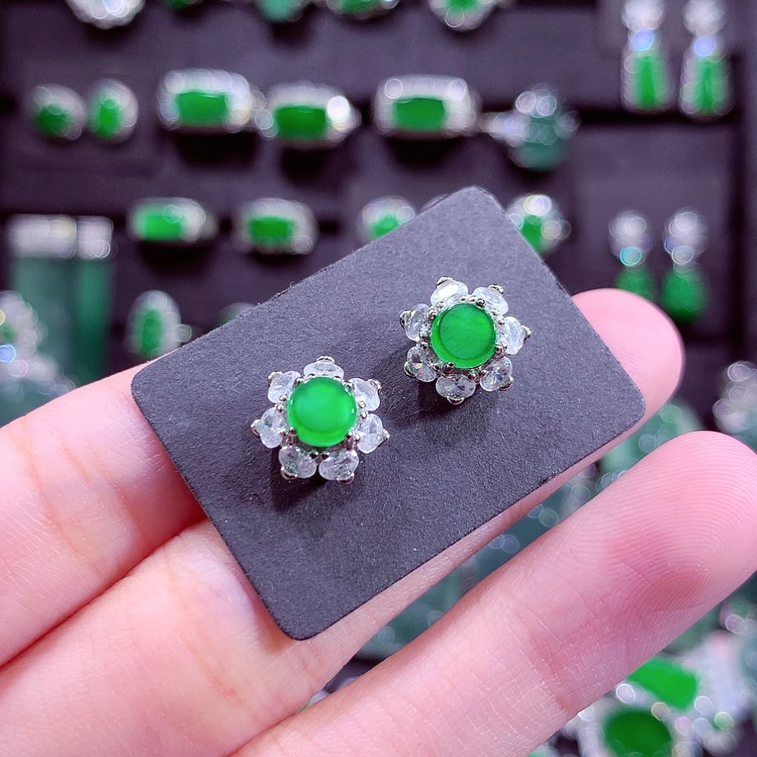 翡翠未镶嵌颈饰天然