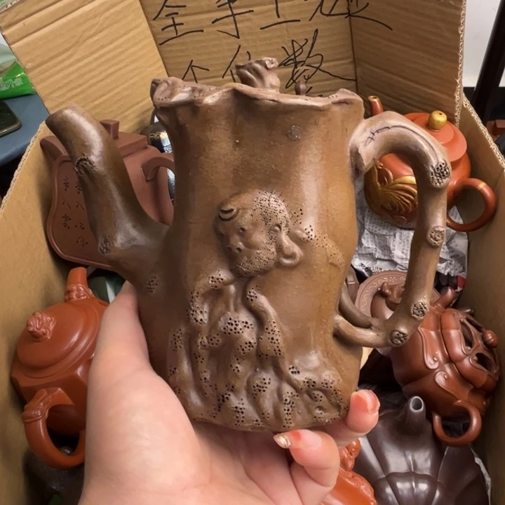 段泥茶壶紫砂壶的造型