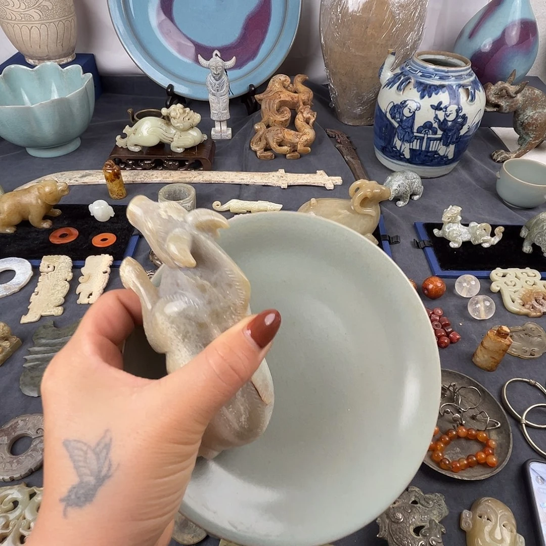 瓷片工艺品工艺品工艺品