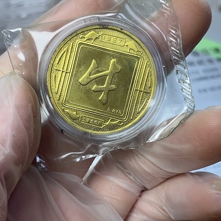 其他普通金属97年生肖牛。微氧化