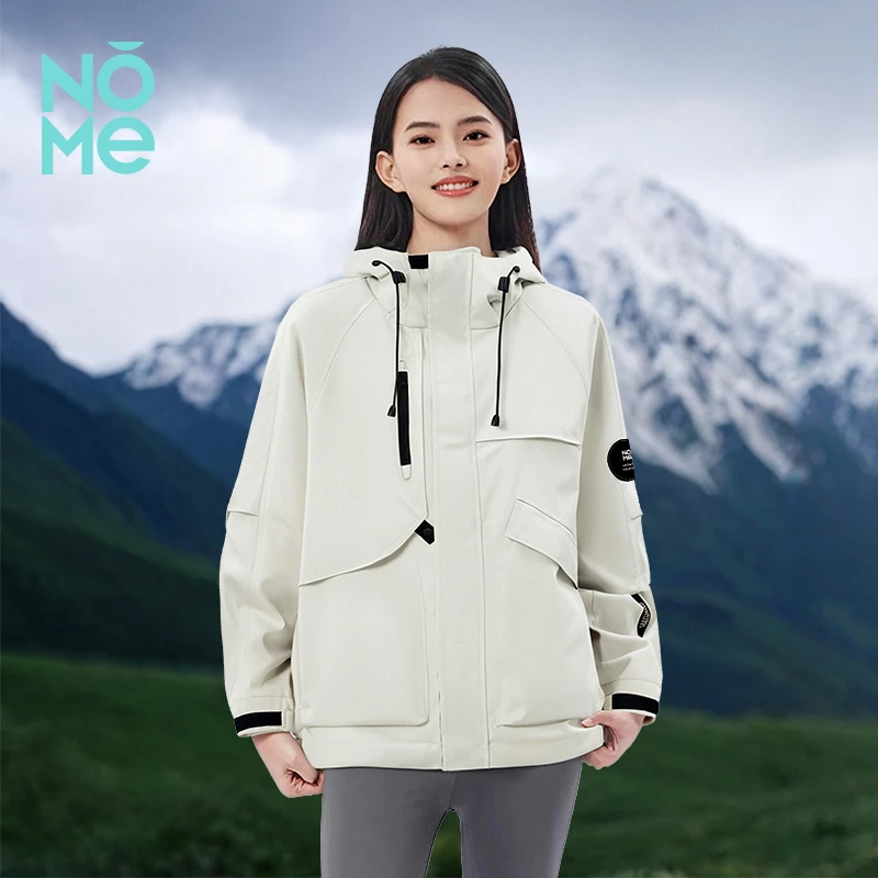 【NOME】2025年秋季上新款连帽拉链男女同款夹克NM9695