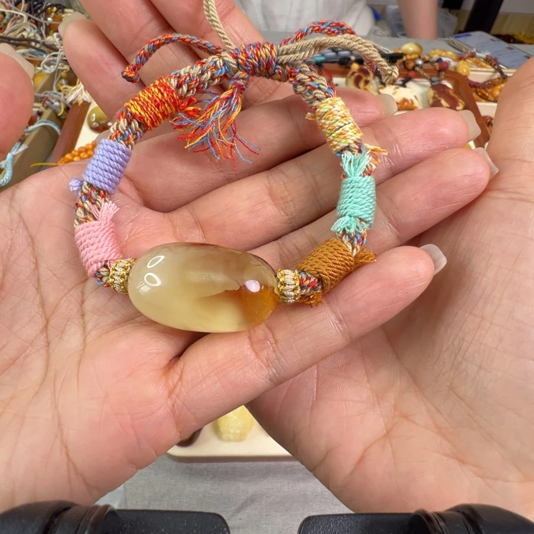 琥珀吊坠(不含链)未镶嵌蜜蜡