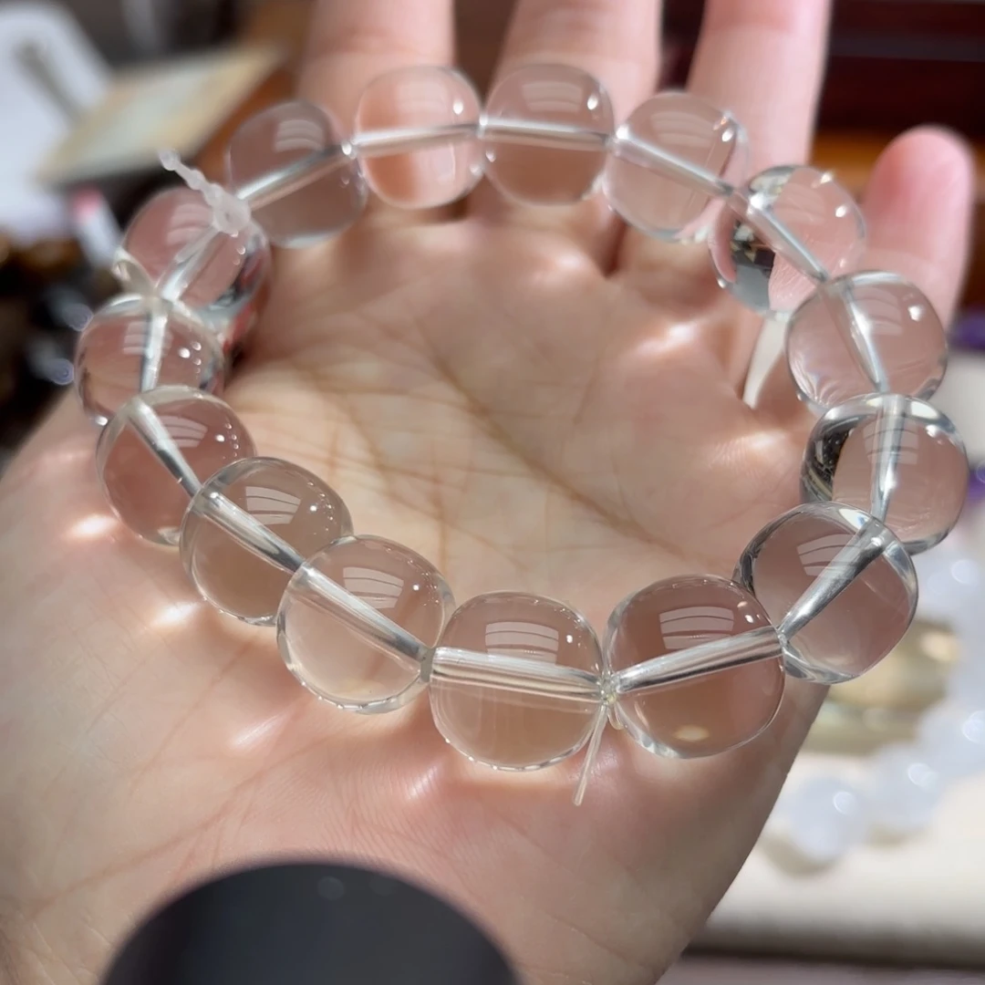 未镶嵌手链水晶白水晶
