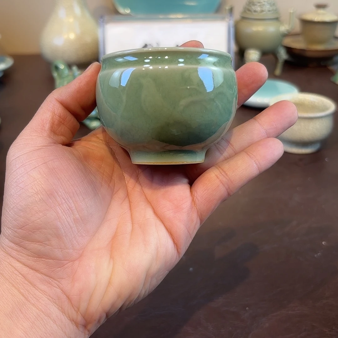 瓷片龙泉青瓷福利青瓷