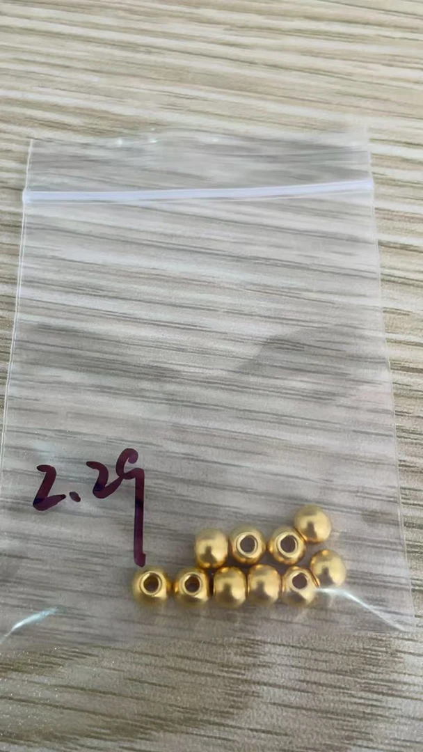 足金999  小金珠