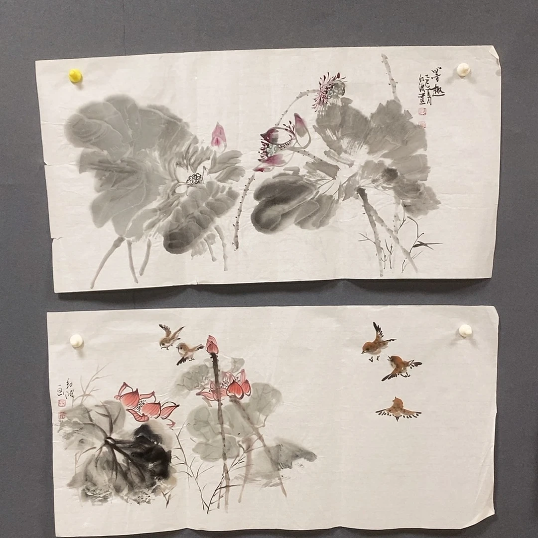 国画平价书画郑红建34/68