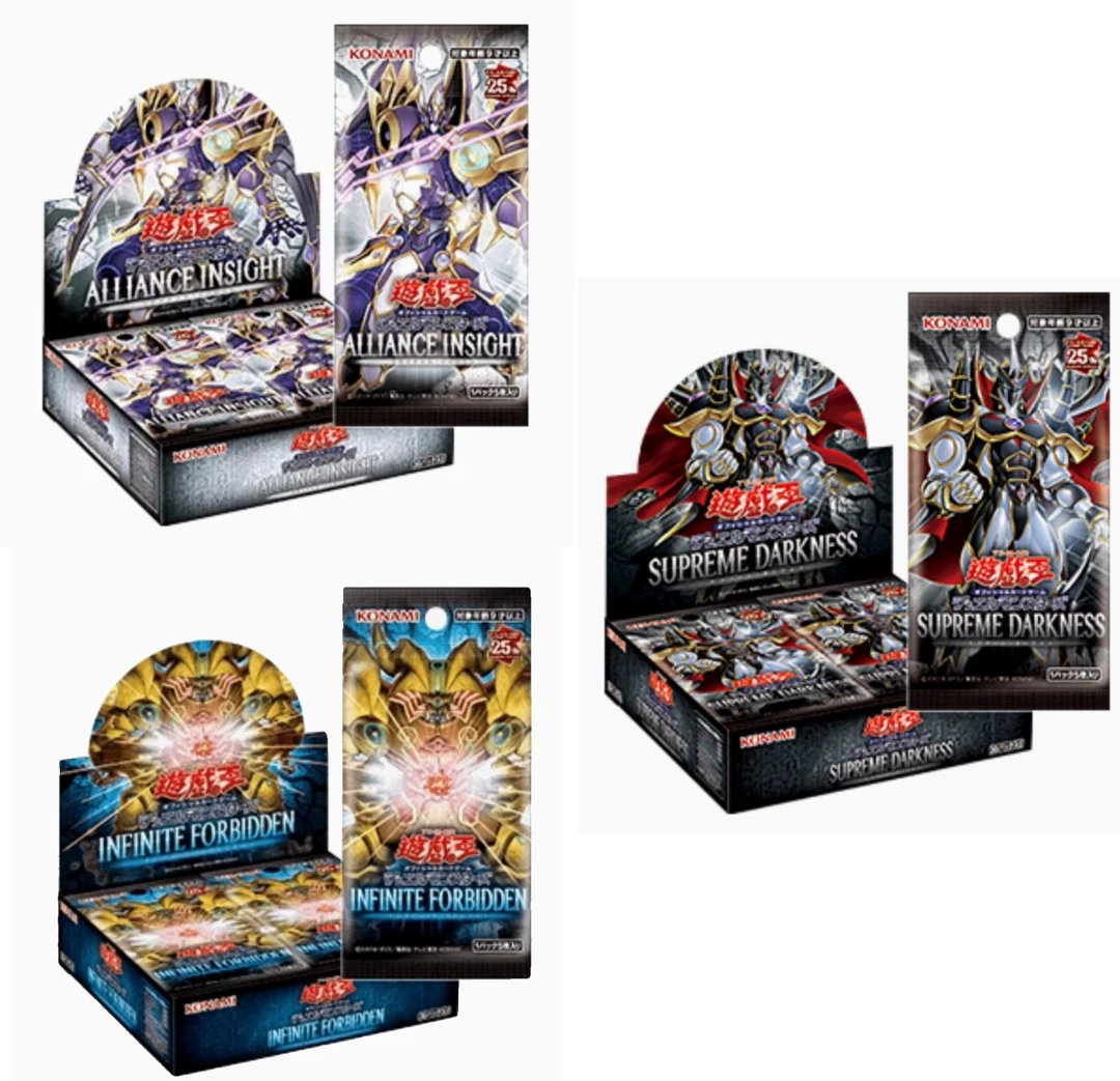 Konami游戏王卡牌 数字期 盲盒潮玩原盒代拆 1205-1207-1208-1208