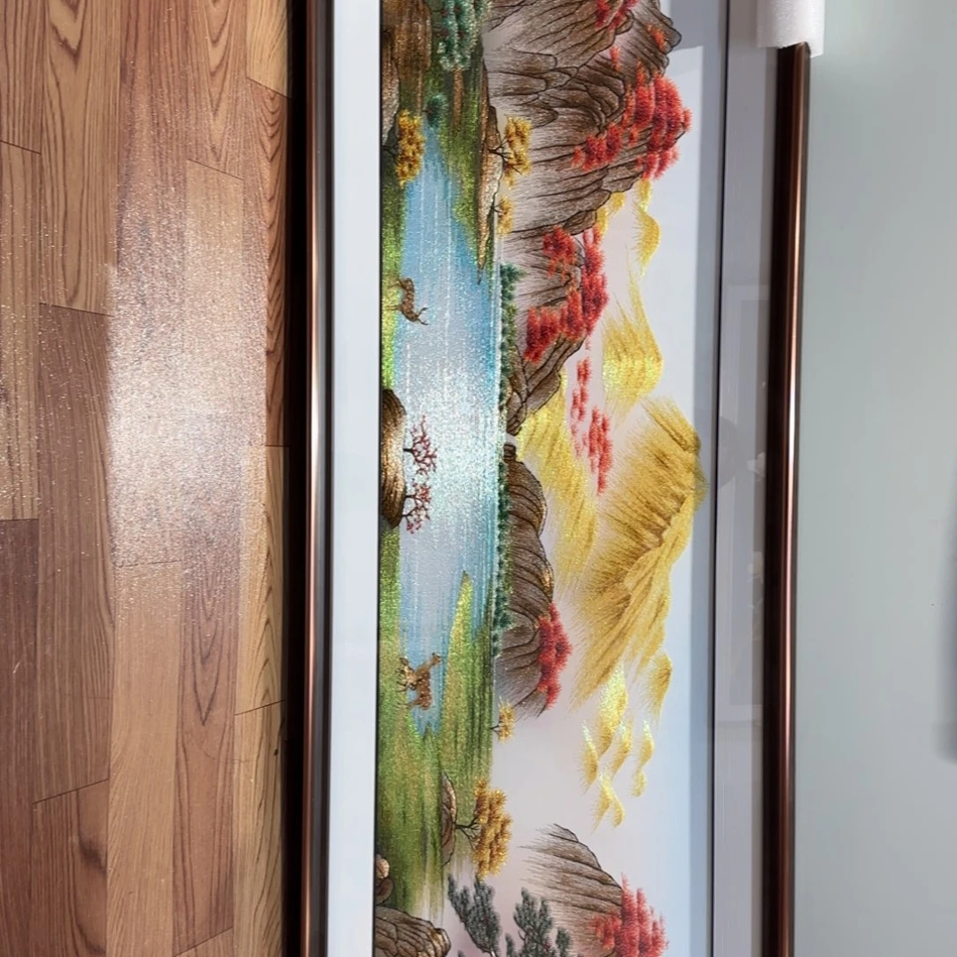 横款床头，电镀实木，不安装