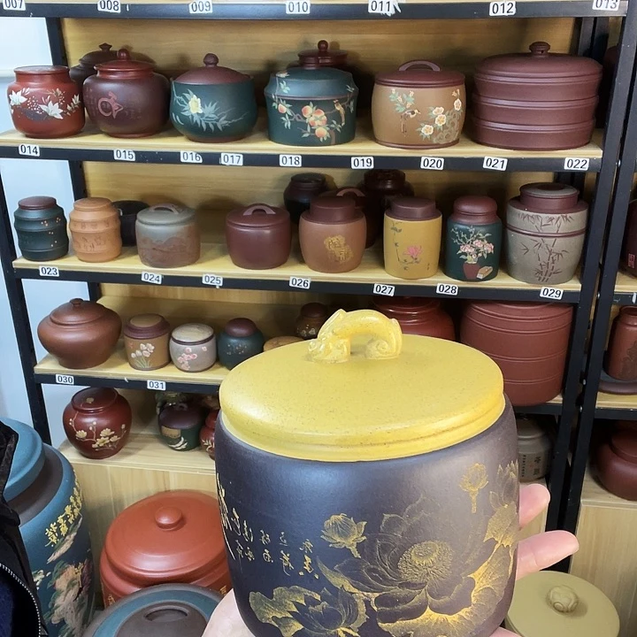 紫砂茶叶罐紫砂茶叶罐