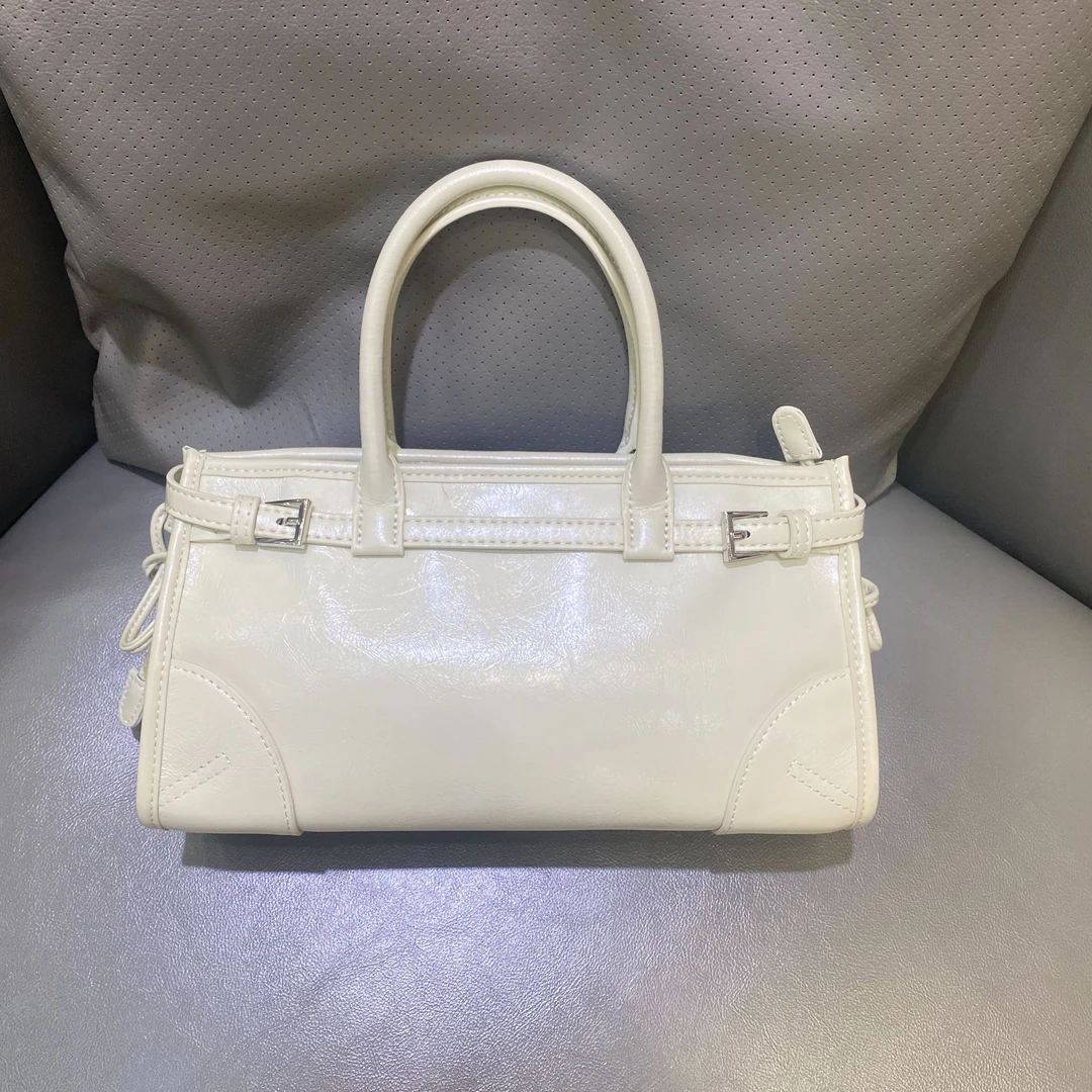 【云云甄选】J-6176-白色-轻奢时尚女士新款单肩斜挎包