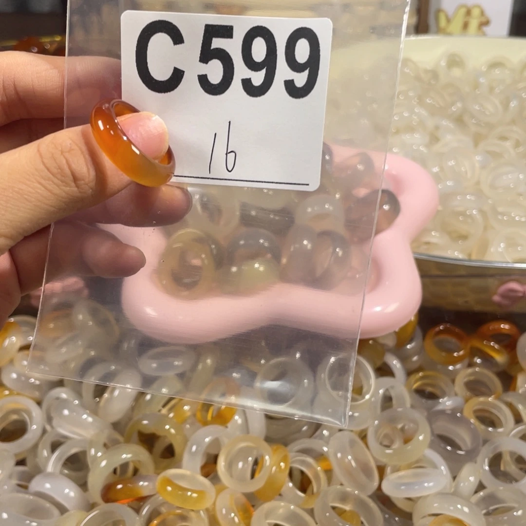 未镶嵌戒指玛瑙/玉髓599