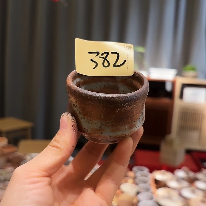 备前烧作品茶杯款款