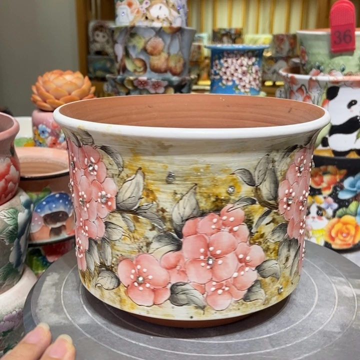 景德镇艺术手绘作品