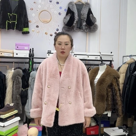 女士冬季加厚外套女