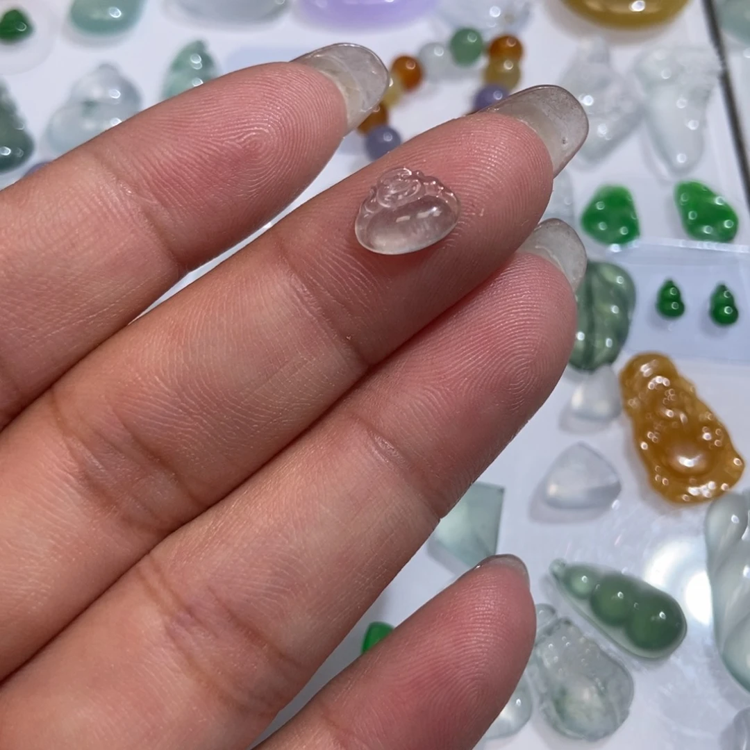 未镶嵌定制翡翠翡翠7.5/9.4/2.4