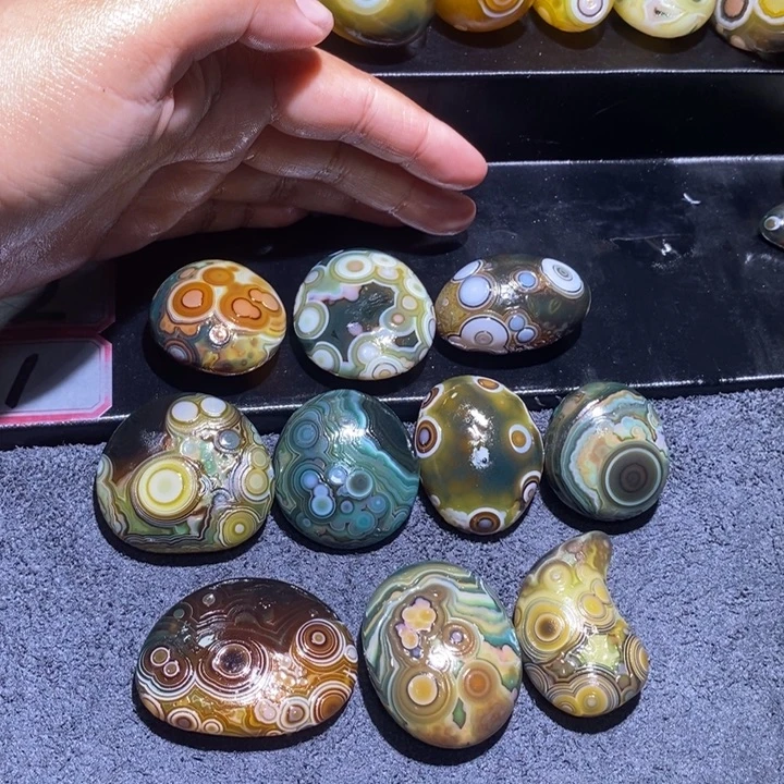 心***9玛瑙/玉髓未镶嵌珠宝奇石