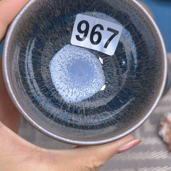 茶盏沐雨茶器柴烧主人杯