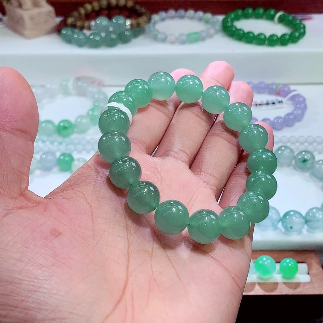 未镶嵌手链翡翠卡12.5