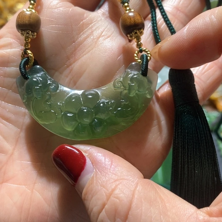 岫玉毛衣链未镶嵌