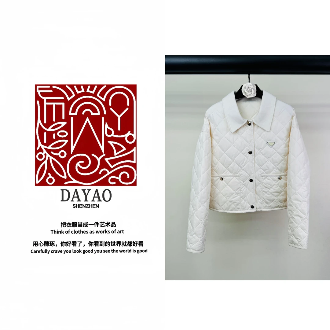「DAYAO」24时尚休闲名媛气质温柔百搭棉衣轻奢高端女装WYA249109