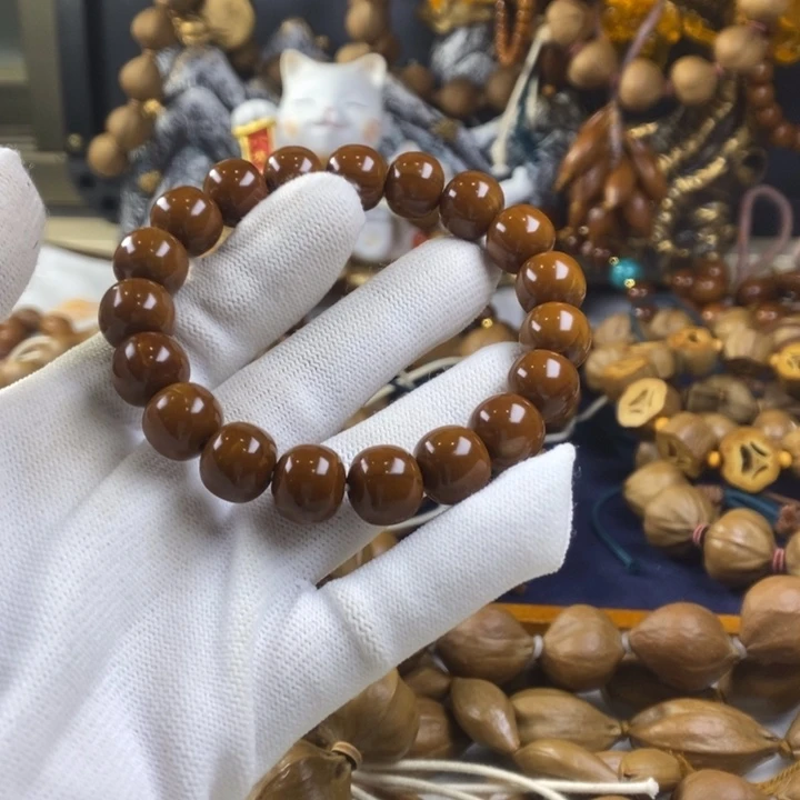 枸***子橄榄核手串/手链1.21老行