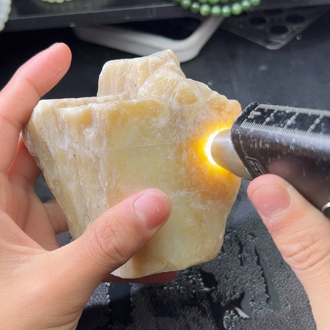 和田玉（糖玉）未镶嵌车挂