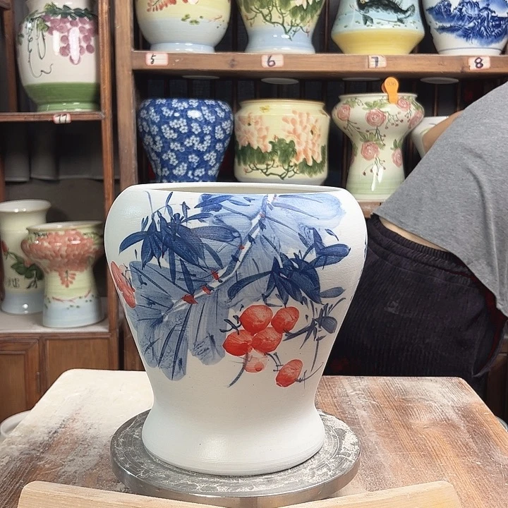 鱼尾芭蕉叶微瑕新款新款陶瓷陶瓷