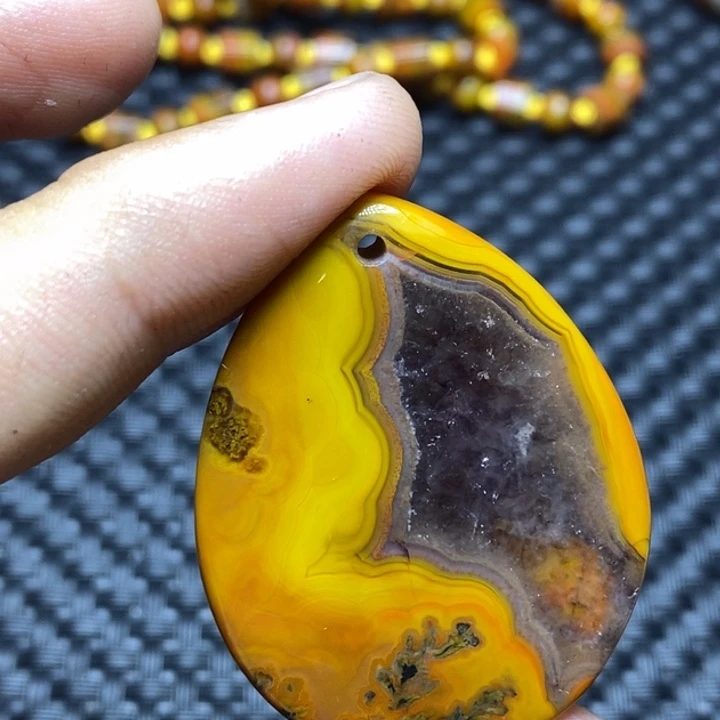 玛瑙/玉髓颈饰未镶嵌灵**蜜