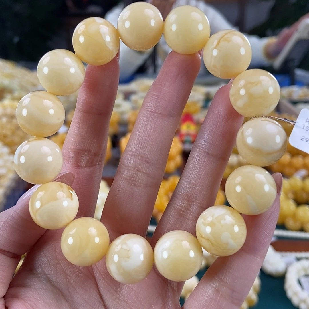 琥珀未镶嵌珠宝奇石15 29.2 浓蜡妖花