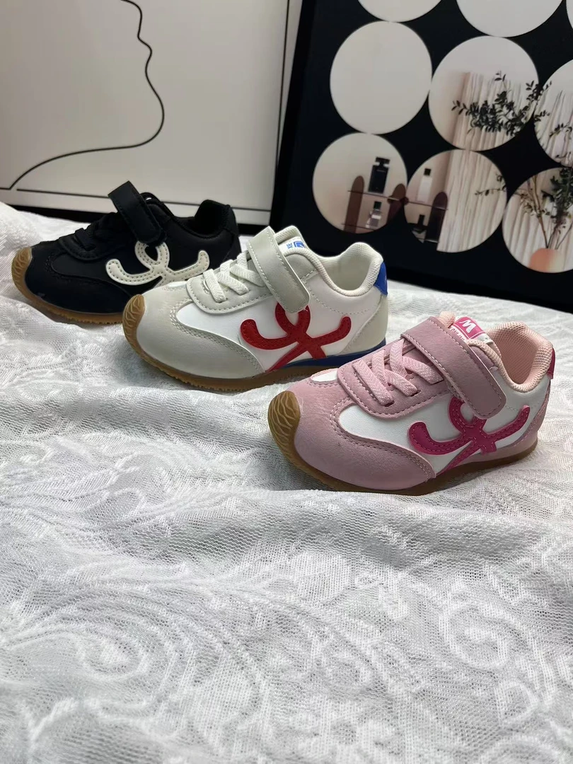 【皮002】春秋皮面阿甘板鞋休闲鞋防滑韩系儿童透气童鞋运动鞋鞋子