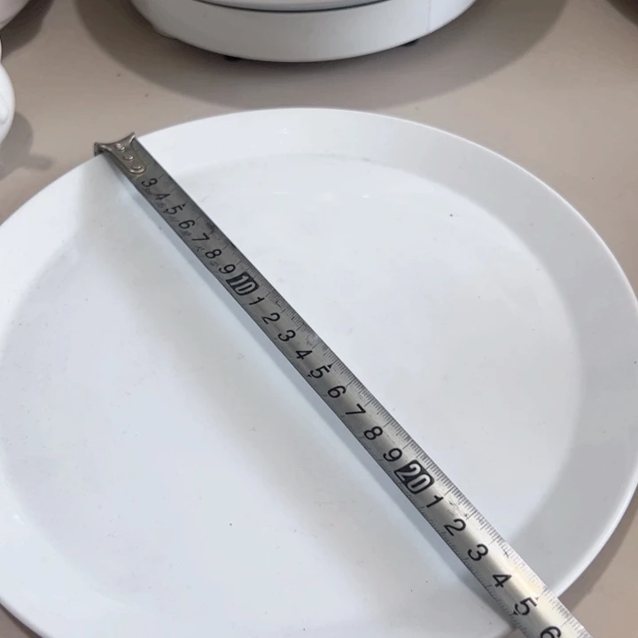 瓷片陶瓷制品白瓷托盘两个