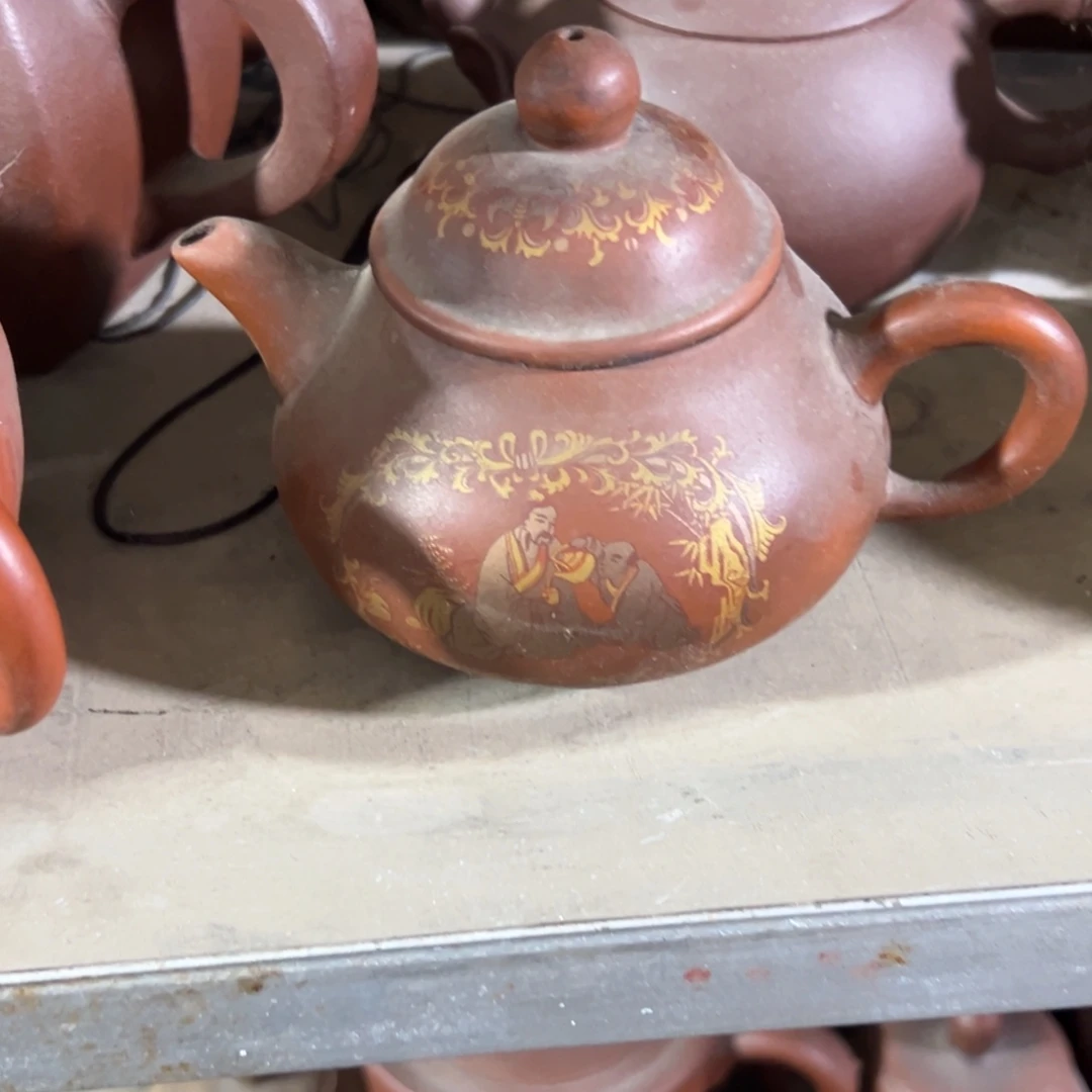 茶壶紫砂老厂紫砂壶一件！