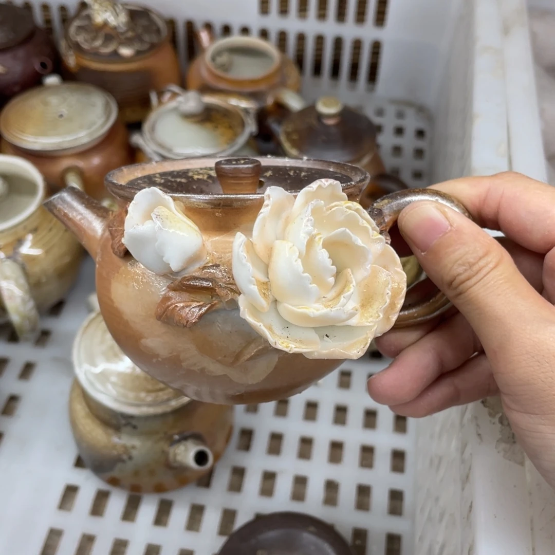 听***风茶壶柴烧柴烧茶壶
