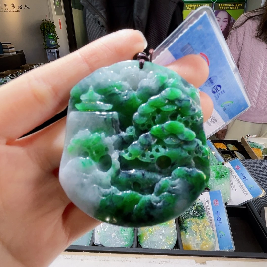 颈饰未镶嵌翡翠翡翠