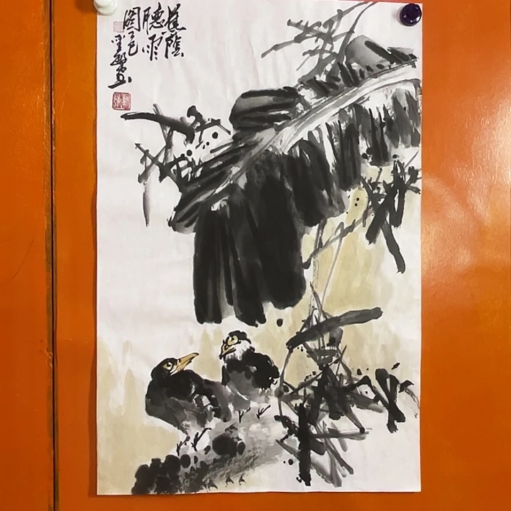 国画张圣敏先生纯手绘作品