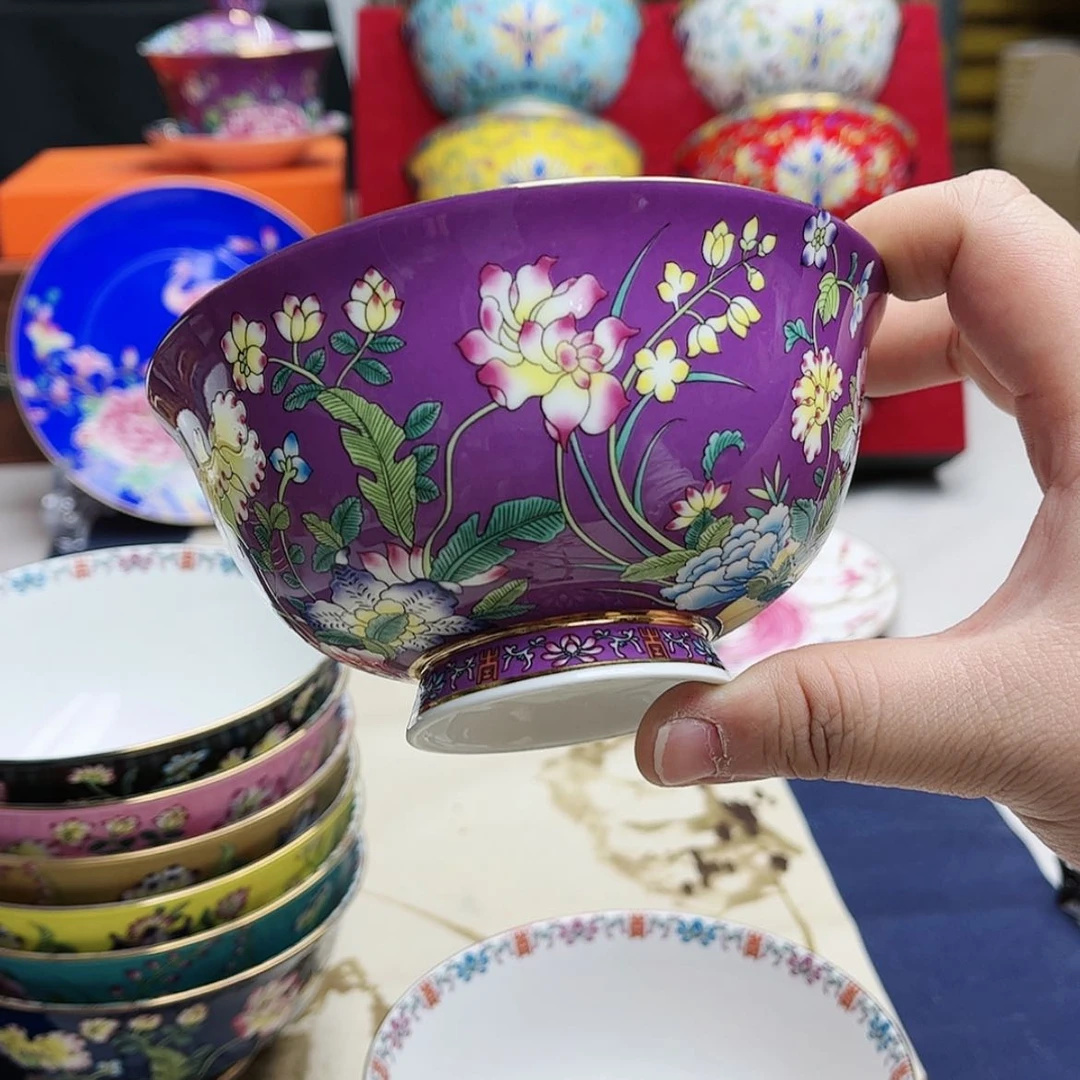 【闪购商品】珐琅4.5英寸6紫。。。。。