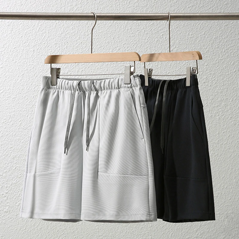 意大利轻奢 舒适到爆 男夏季双拉链口袋双层弹力腰头休闲短裤5520