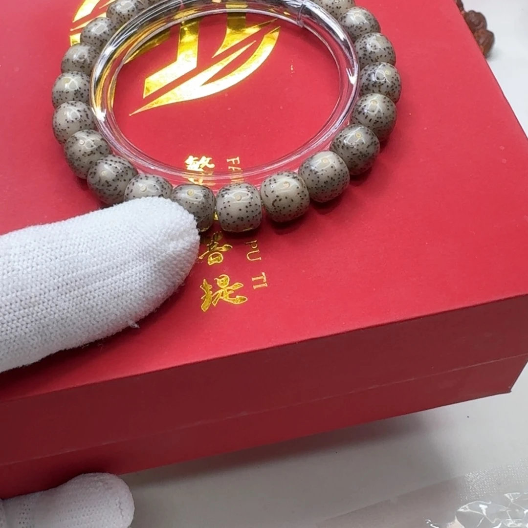 星月菩提手串23梵天小冰糖月留白银河10单圈