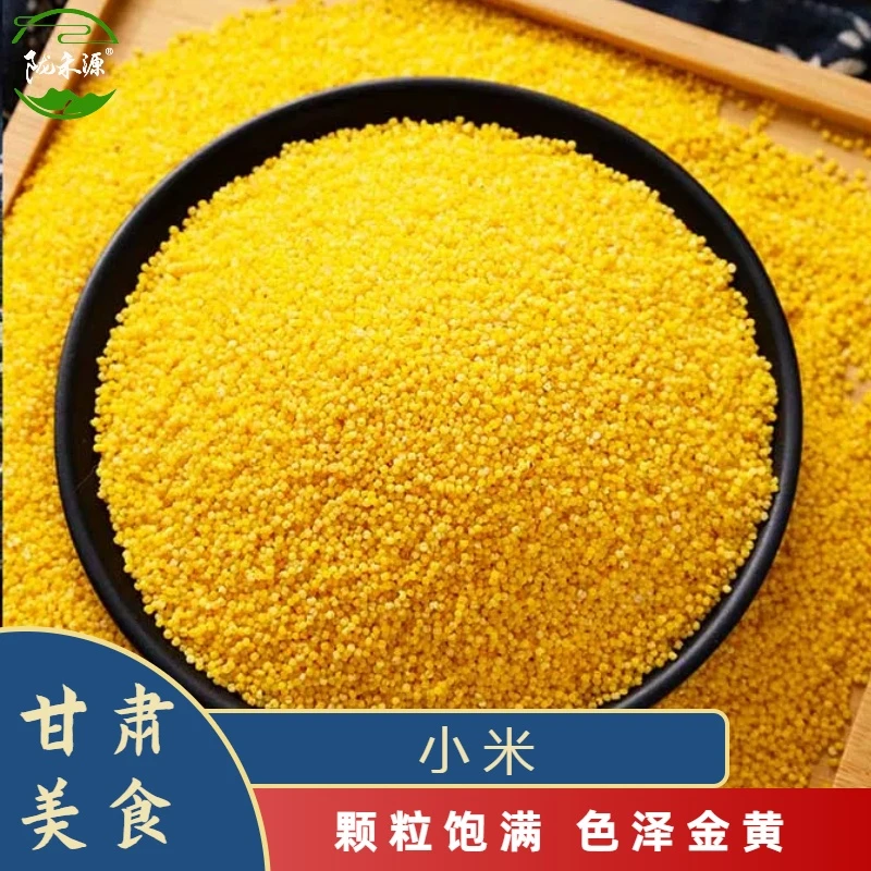 延润谷果小米500g灌装西北产农家小米孕妇小米粥米油早餐粥