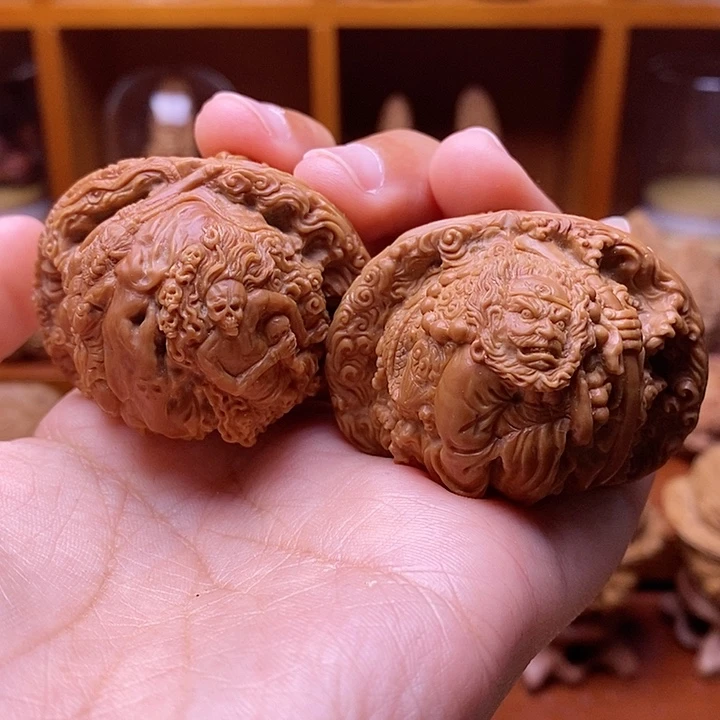 【闪购商品】核桃手串/手链?**?西游记雕刻