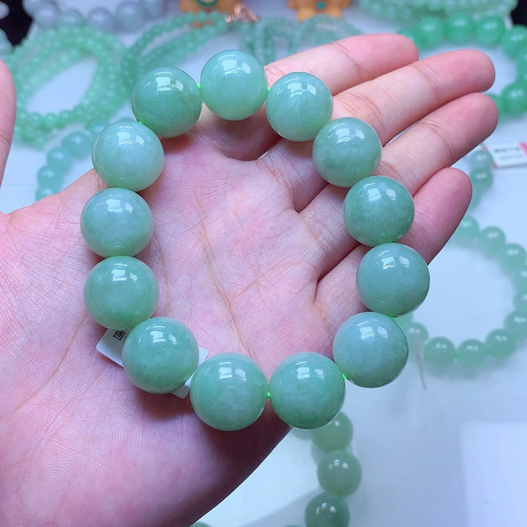 翡翠未镶嵌毛衣链
