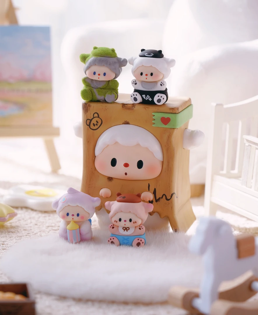【代拆】噜噜狗的宝宝游园会萌粒盲盒潮玩