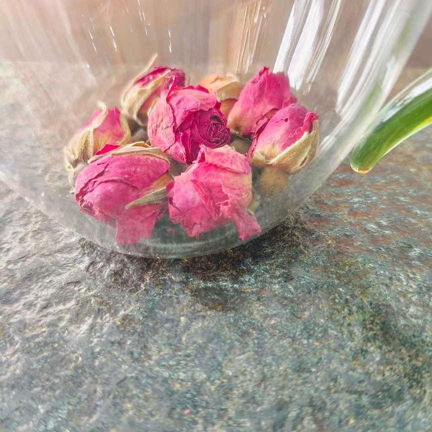红玫瑰花茶天然无硫熏干花蕾花草茶，散装包邮