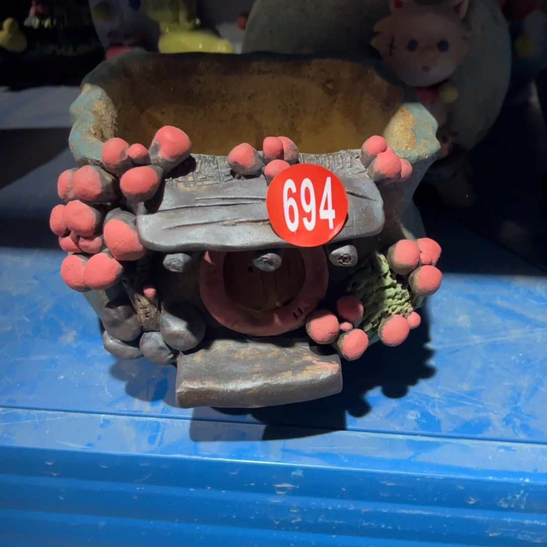 陶瓷微瑕694 号陶然花盆厂家直销