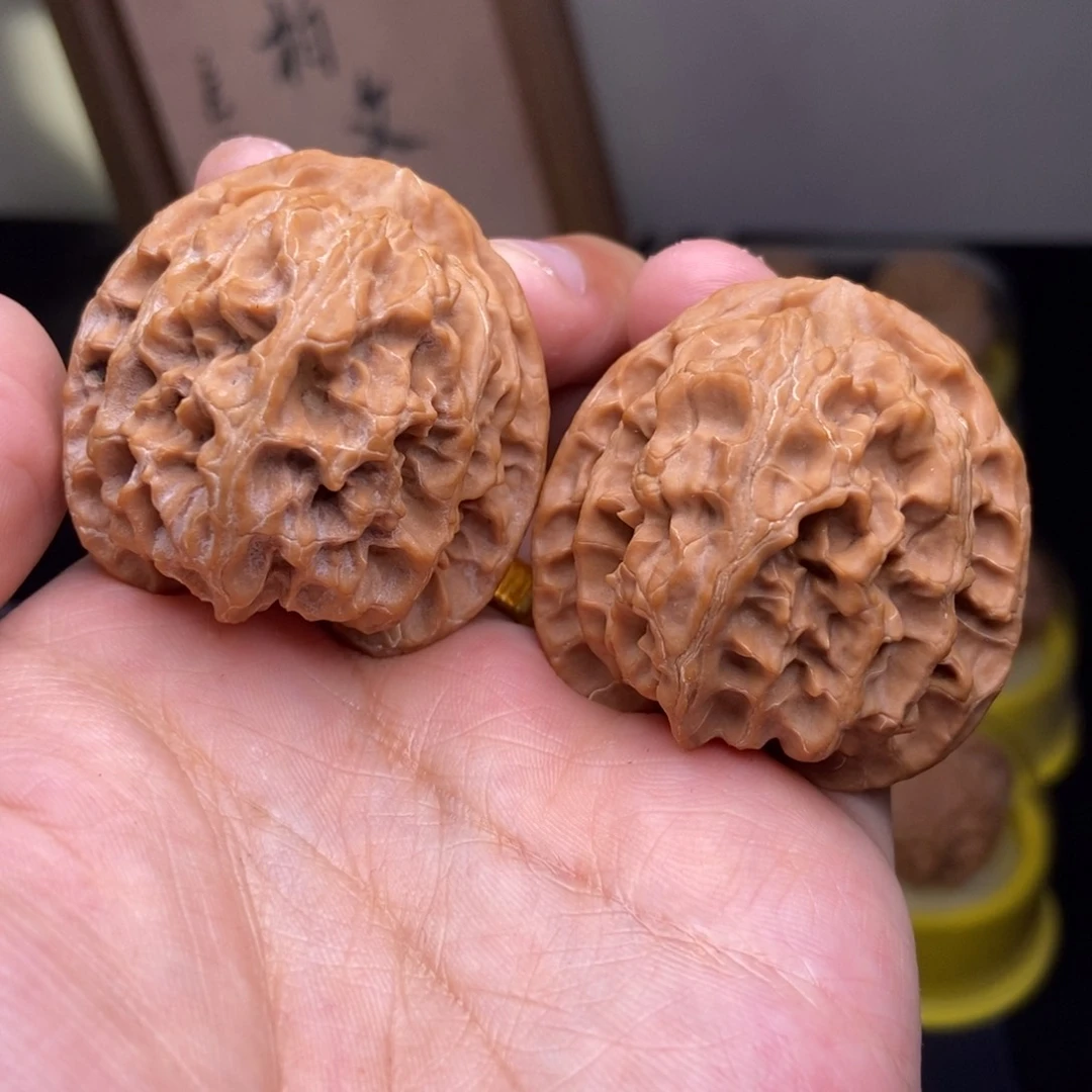 文玩核桃吊坠全品41尺苹果园原装老树无药