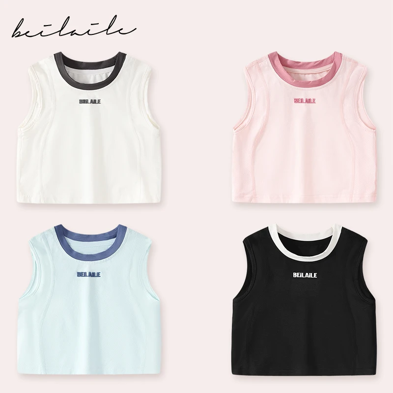 【速干瞬吸】婴儿装男女童背心T恤夏装0-1岁3男宝宝D18