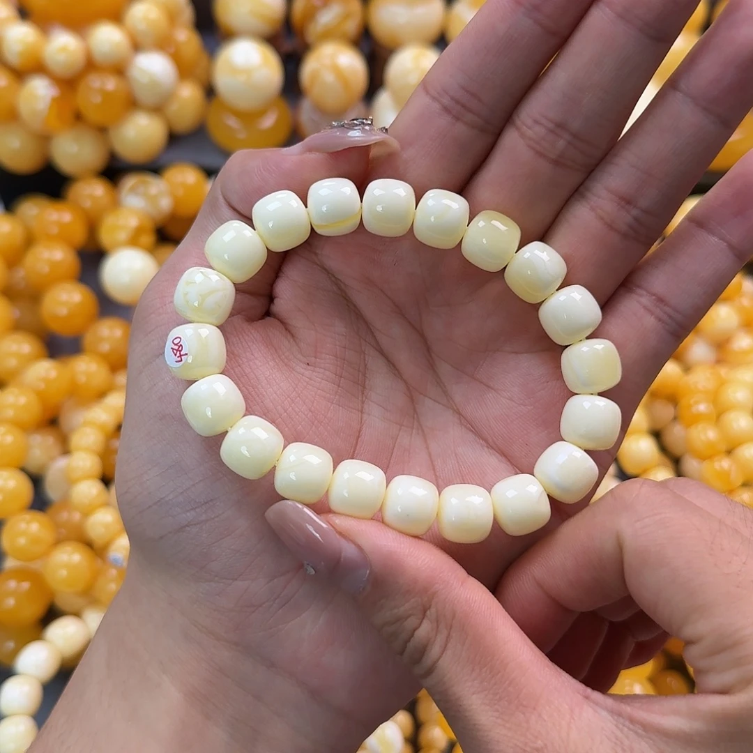 蜜蜡未镶嵌珠宝奇石同料11mm