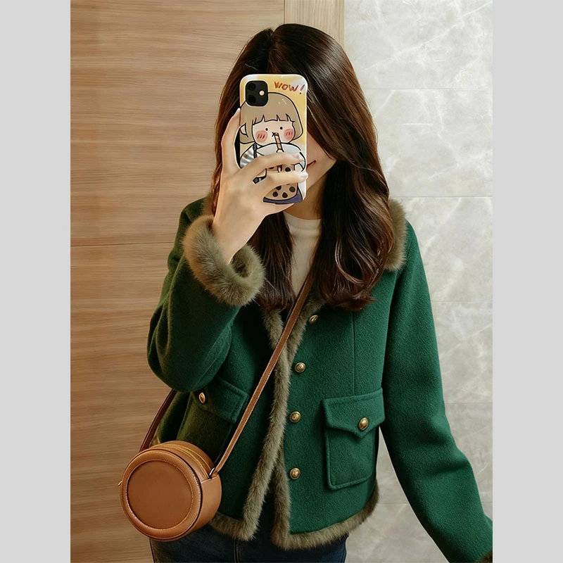 高级感气质独特绝美巨好看上衣外套女2025年冬季新款今年流行爆款