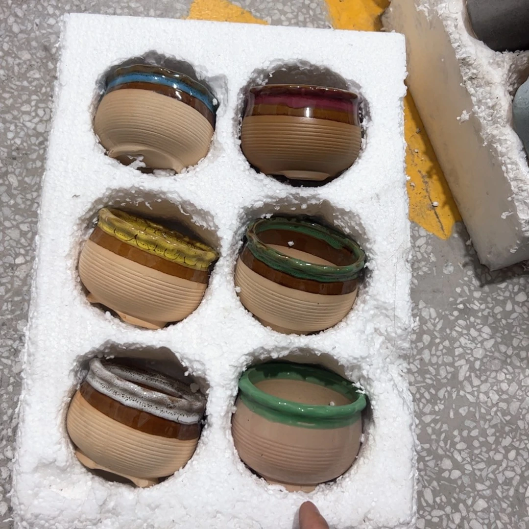 陶瓷多肉小花盆@@1