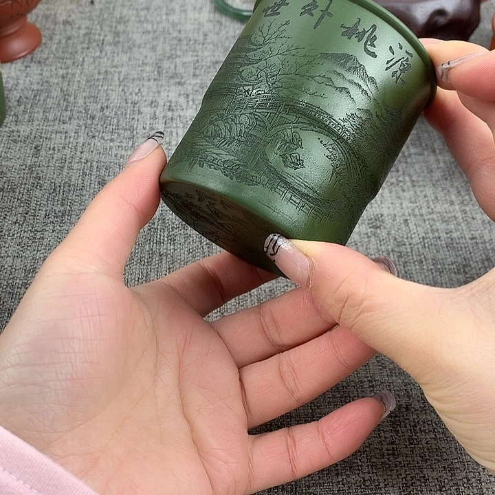 紫砂茶杯高端主人杯